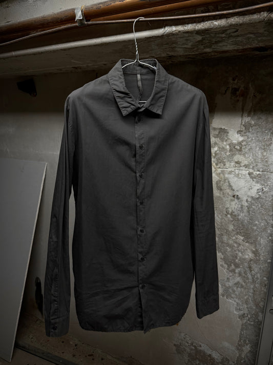 SILENT by DAMIR DOMA 2010s Olive Grey Classic Button-up Shirt