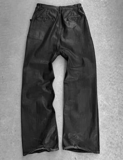 Rick Owens DRKSHDW AW18 "SISYPHUS" 'Mastodon Cut' Waxed Denim