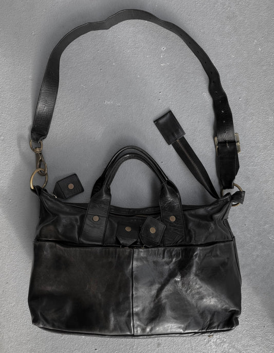 cornelian taurus by daisuke iwanaga 'RECORD Special Order' Cow Leather Shoulder Bag