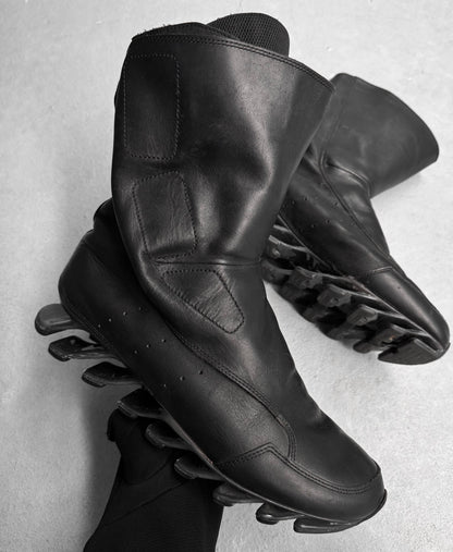 Rick Owens x adidas SS15 “FAUN”Leather Spring-blade Boots