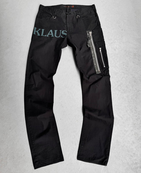 Undercoverism 06ss cargo pants t期 klaus UNDERCOVER SS06 “T” Klaus MA-1 Cargo Pants – DRIEW