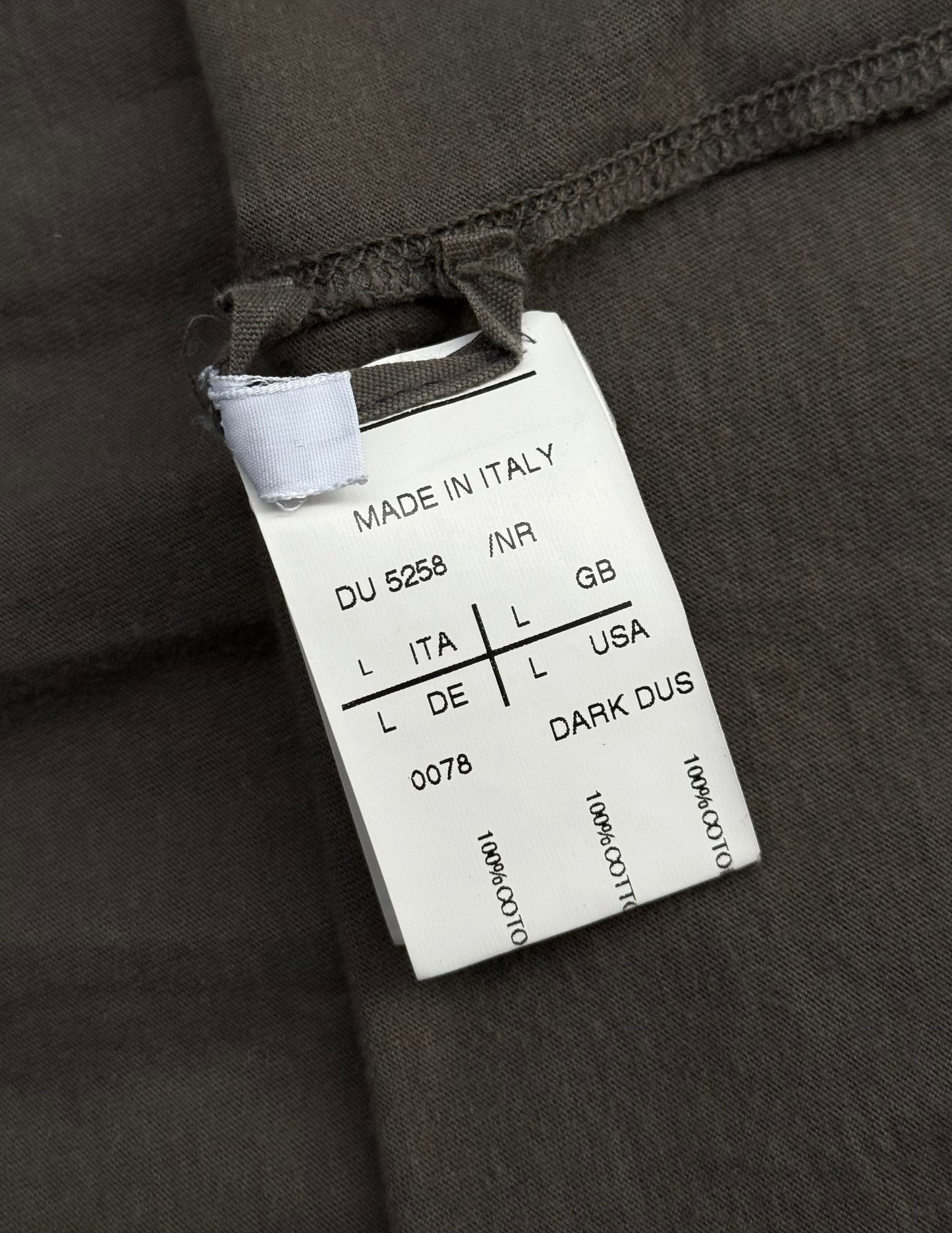 Rick Owens DRKSHDW SS13 "ISLAND" DRK DUST Hooded Long-sleeves detail | DRIEW GARMENTS
