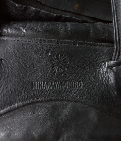 Mihara Yasuhiro x Jas M.B SS09 Detachable Double-zip Crush Cowhide Leather Handbag
