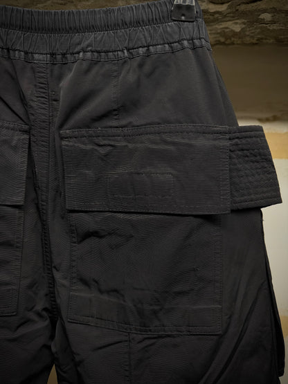 Rick Owens DRKSHDW SS17 "WALRUS " Cotton Nylon Creatch Cargo Pants detail | DRIEW GARMENTS