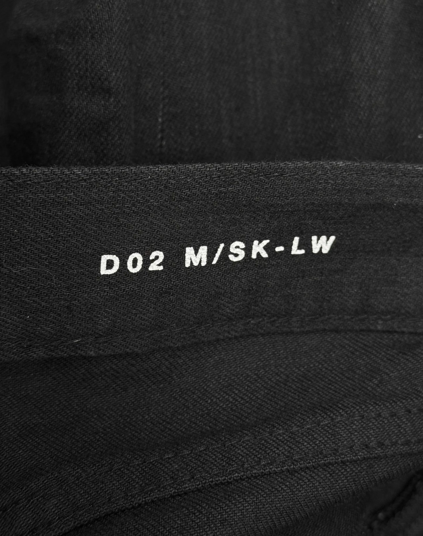 Saint Laurent Paris SS15 Black ‘D02’ Thrash Skinny Denim