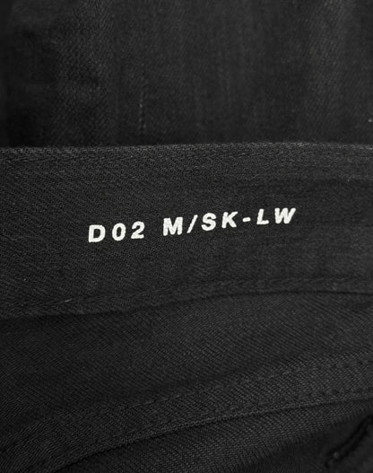 Saint Laurent Paris SS15 Black ‘D02’ Thrash Skinny Denim