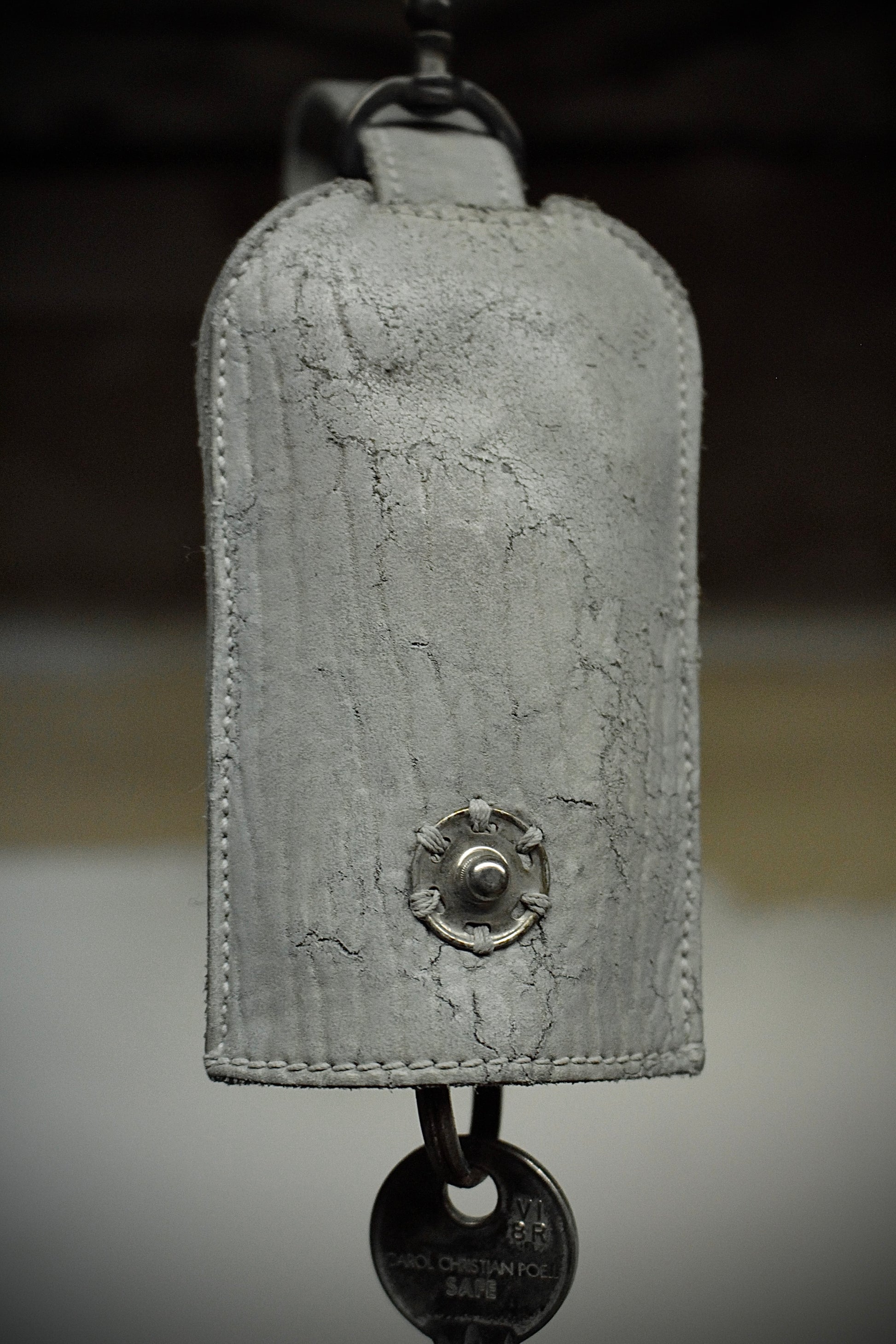 Carol Christian Poell ‘MM/2265 CUBS-PTC/33’ Silver Hook Key Horse Leather Case detail | DRIEW GARMENTS