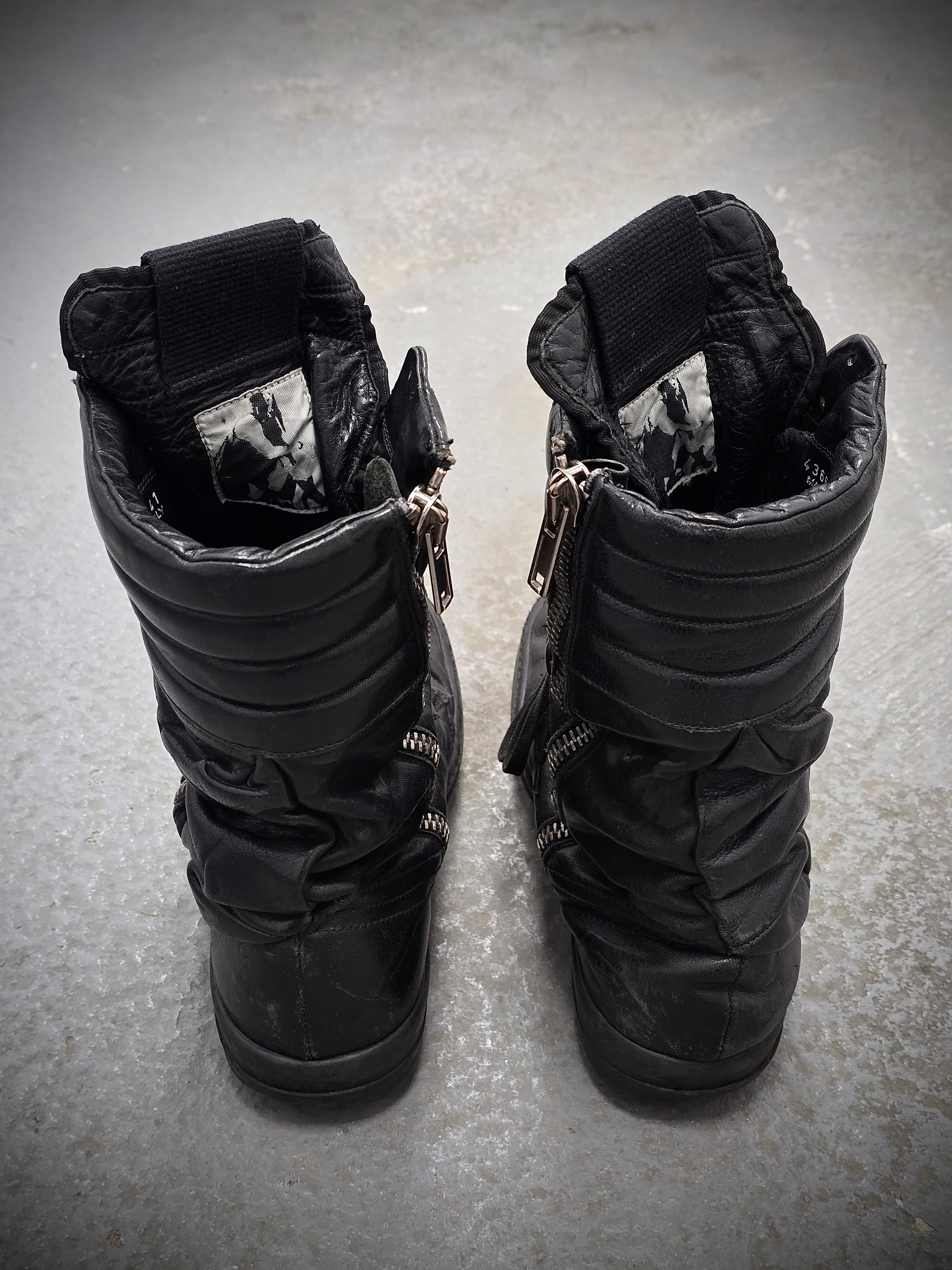 Rick Owens AW12 Mountain Cargobasket Sneakers Black 41 – DRIEW