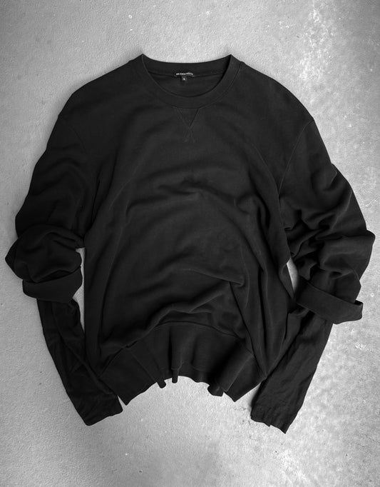 Ann Demeulemeester SS17 Double Layered Sleeve Crewneck