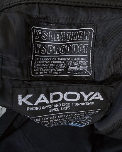 Kadoya K’s Leather 00s Raw Cowhide Leather Flare Pants