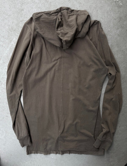 Rick Owens DRKSHDW SS13 "ISLAND" DRK DUST Hooded Long-sleeves detail | DRIEW GARMENTS