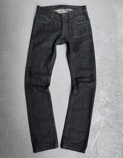 Rick Owens DRKSHDW AW13 “PLINTH” Raw Indigo ‘Detroit Cut’ Denim