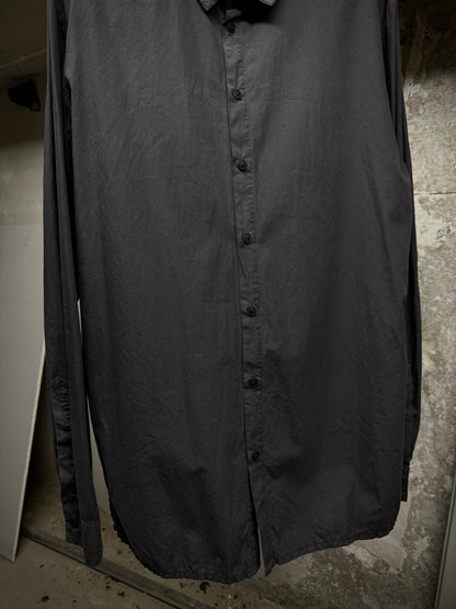 SILENT by DAMIR DOMA 2010s Dust Grey Classic Button-up Shirt