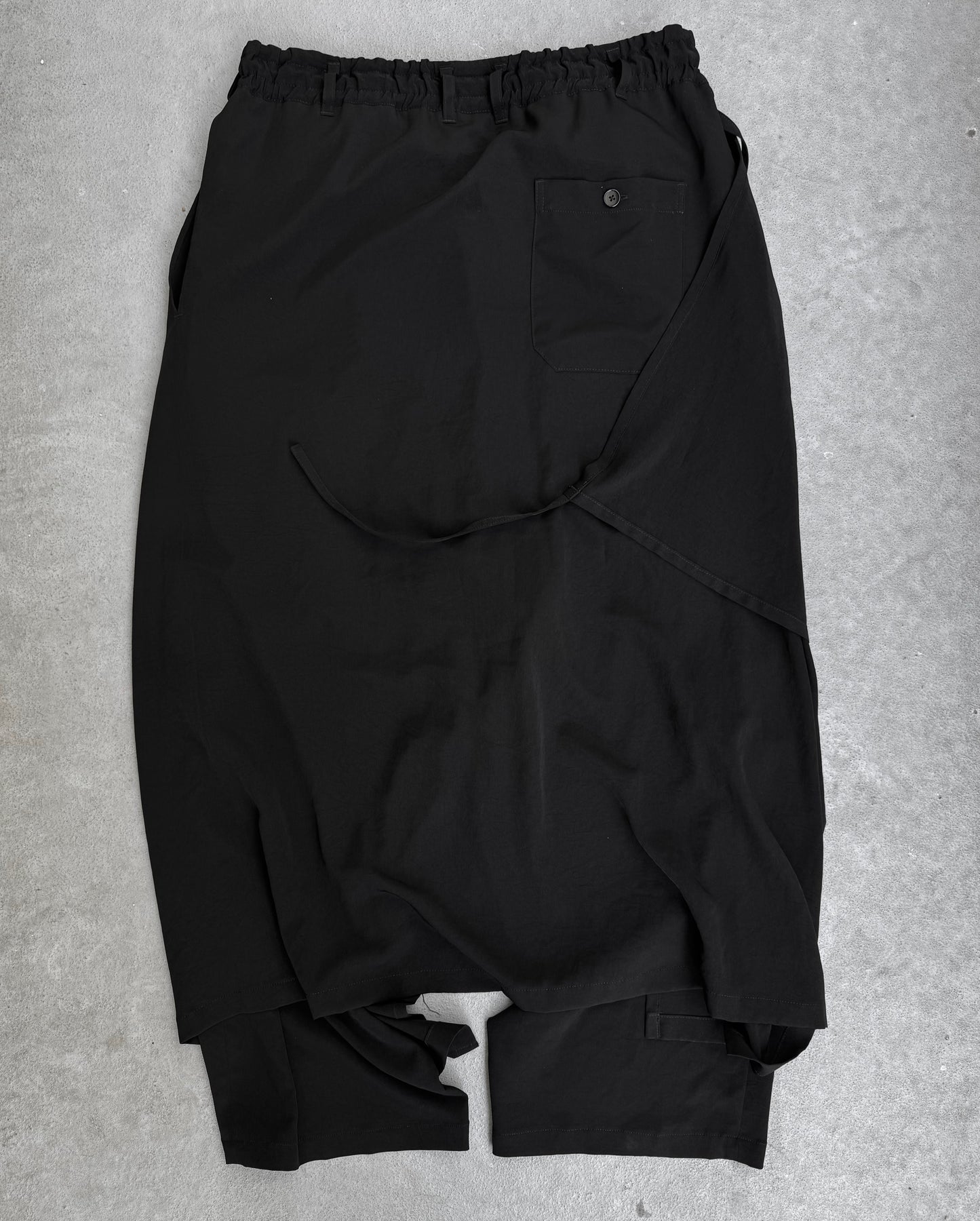 Ground Y by Yohji Yamamoto SS20 Multi-layered Skirt 3-way Hakama Wide Leg Pants