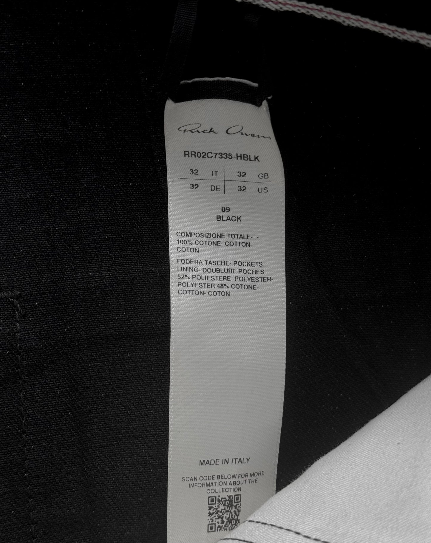 Rick Owens AW23 "LUXOR" Bolan Bootcut 16oz Selvedge Denim