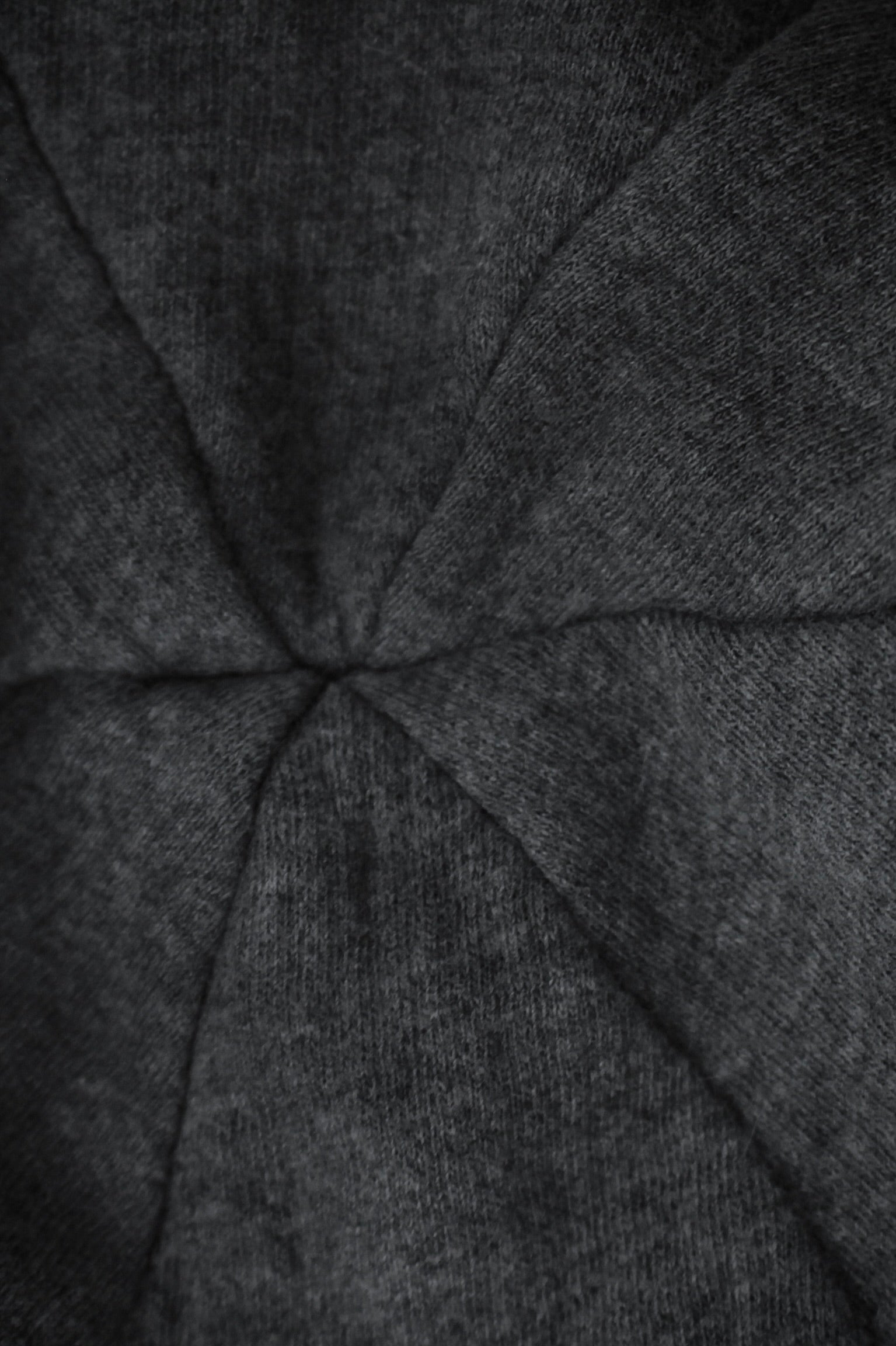 14thAddiction Early 00s Grey Layered Metal Piecing Beanie detail | DRIEW GARMENTS