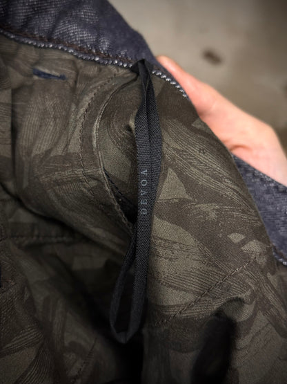 DEVOA 2010s Indigo Chain Seam J-Cut Selvedge Denim detail | DRIEW GARMENTS