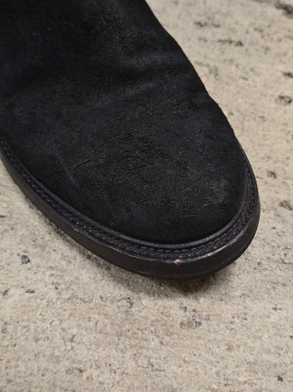 Rick Owens SS17 "WALRUS" Goodyear Flex Reverse Cow Leather Creeper Boots