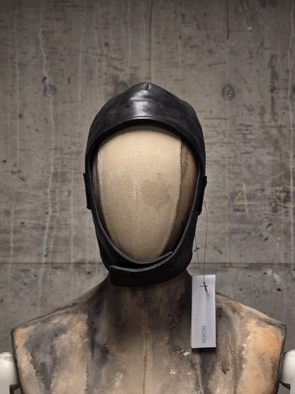 DEEPTI Collection °025-026 'LA–175R RAF-98' Padded One-piece Horse Leather Aviator Hat