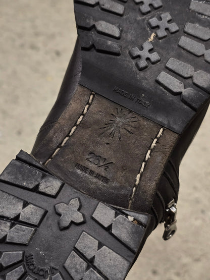MiharaYasuhiro AW09 Brown Double Layered Cow Leather Engineer Boots