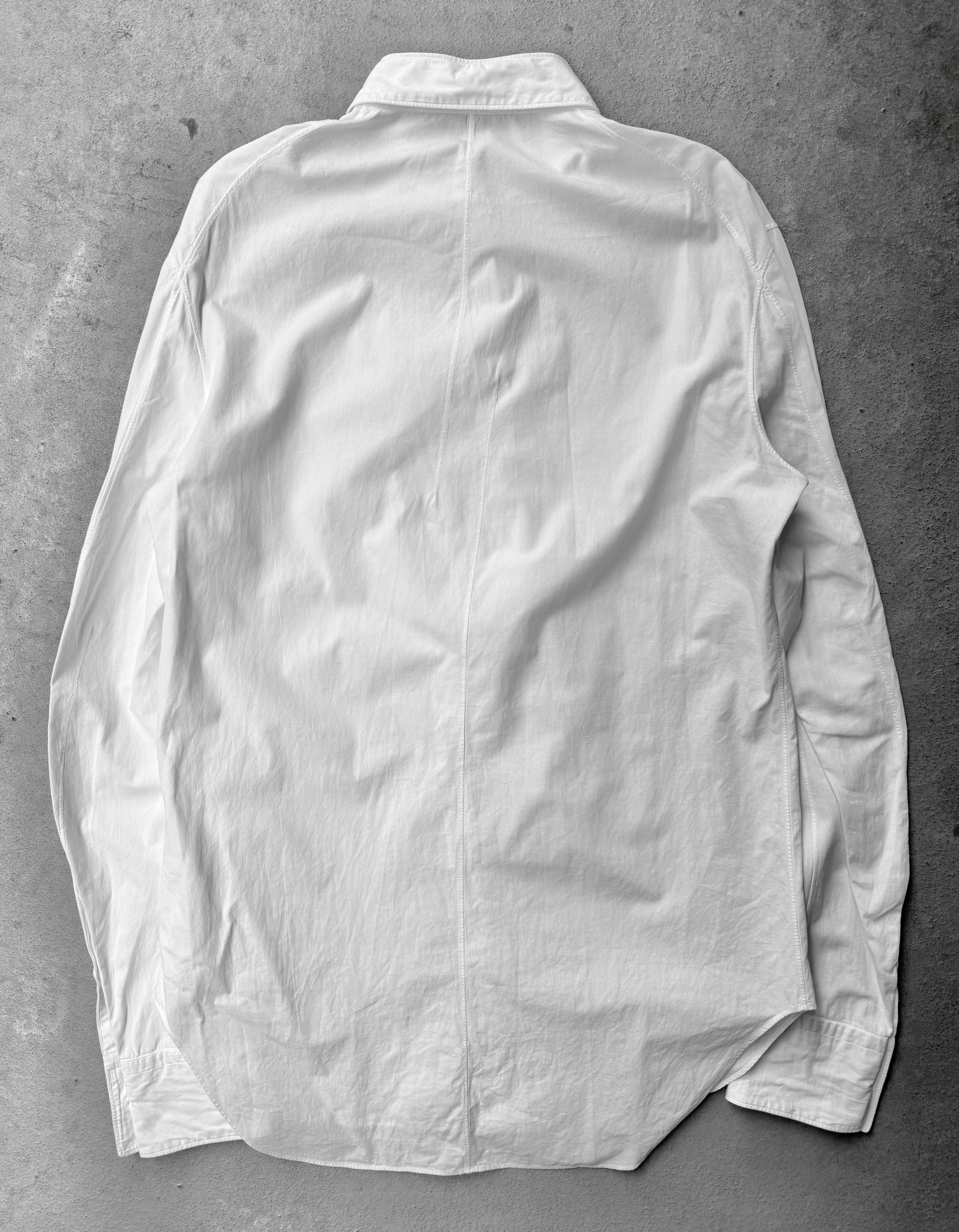 Carol Christian Poell 'CM/2612 RAUCH/1' White Dead-End Button-Up Shirt