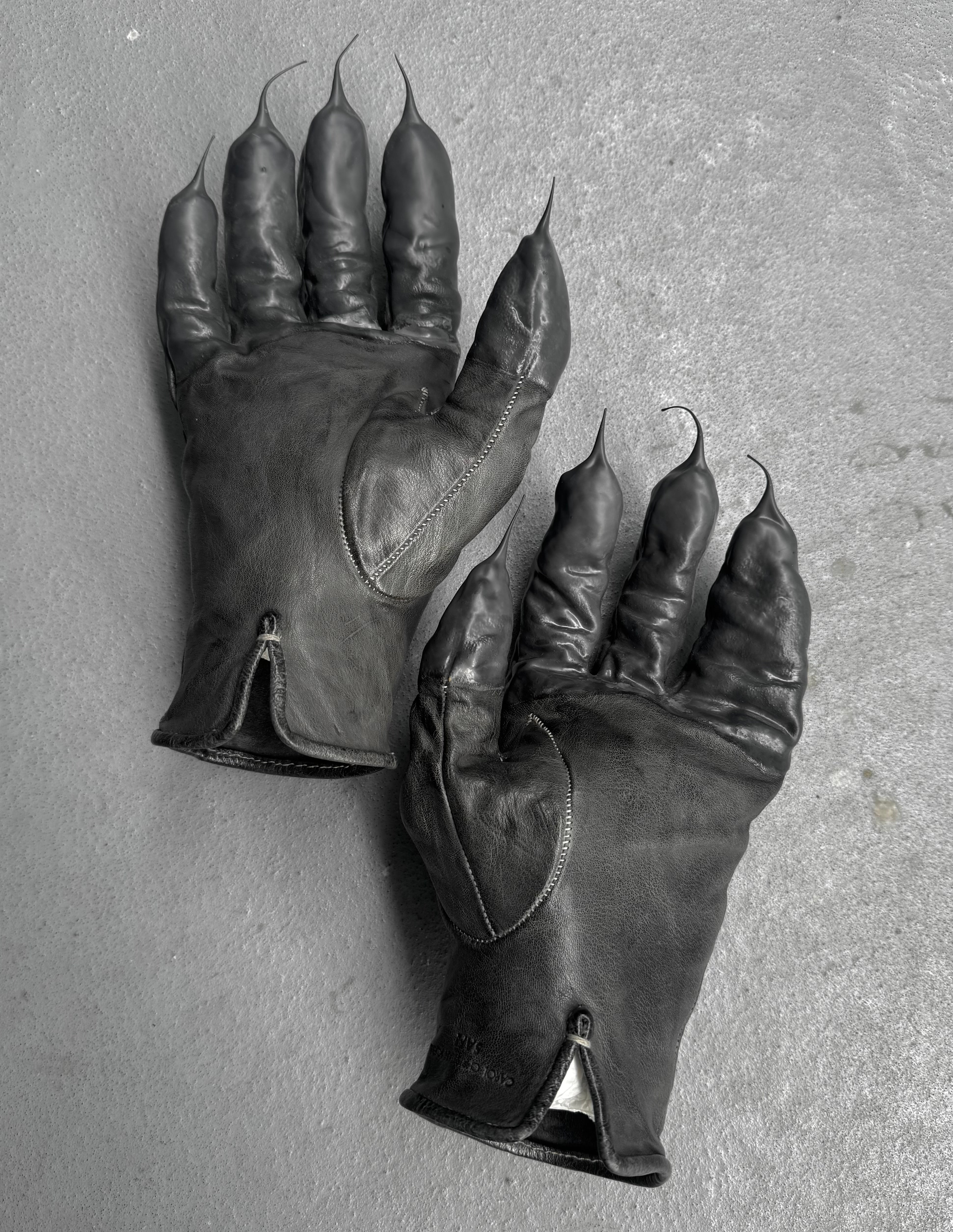 Carol Christian Poell ドリップグローブ Carol Christian Poell Drip LeatherGloves Carol Christian Poell