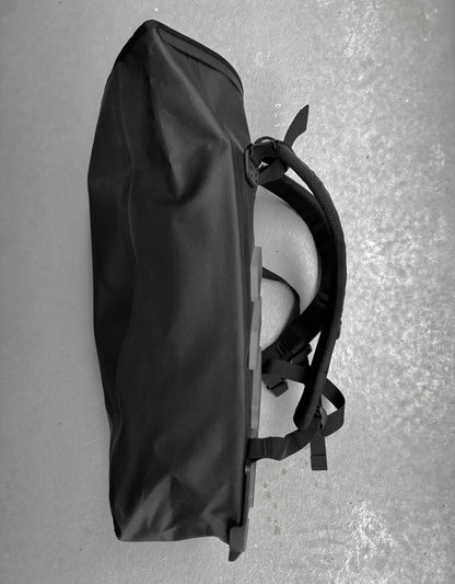 11 by Boris Bidjan Saberi x Ortlieb Black Nylon Velocity Back Pack