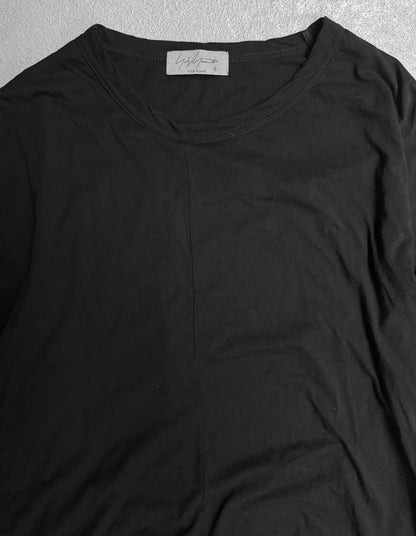 Yohji Yamamoto POUR HOMME SS23 Asymmetric Panel Double Layer T-shirt