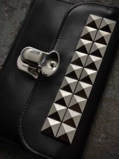 COMME des GARÇONS SS23 Studded Cow Leather Wallet detail | DRIEW GARMENTS