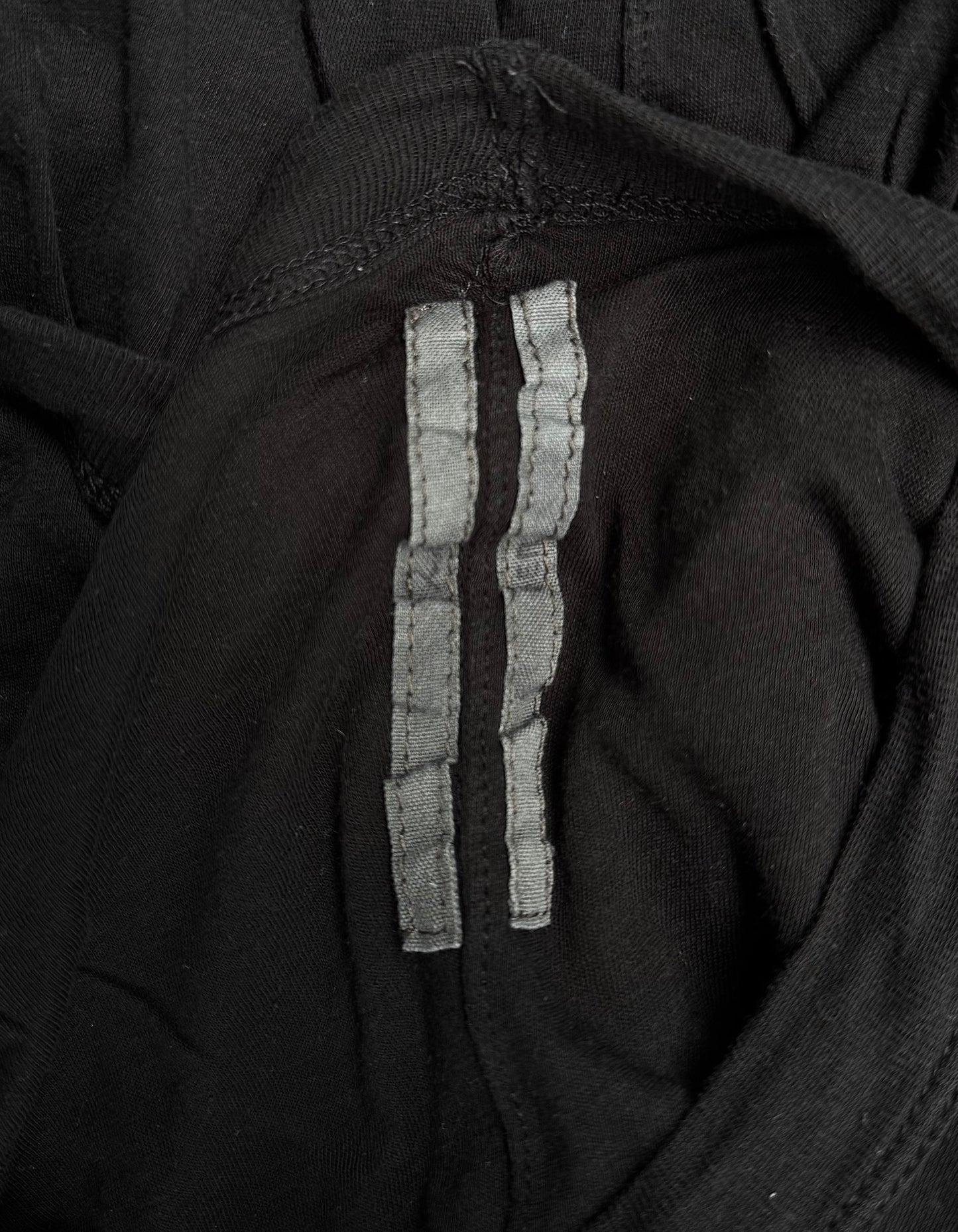 Rick Owens AW17 “GLITTER” Black Double-layered Long-sleeve