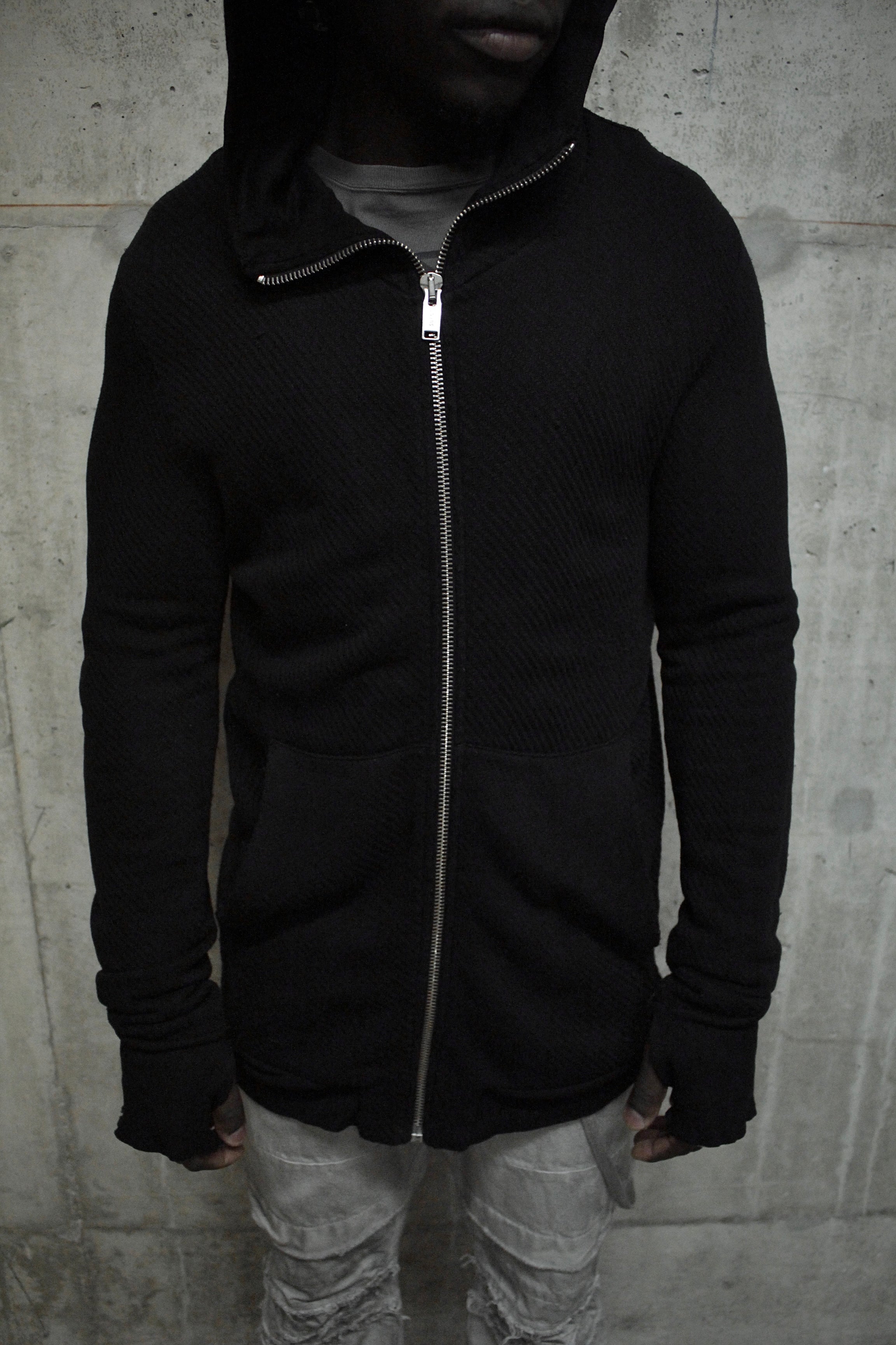 SILENT by DAMIR DOMA 2010s 'Chamsia' Light Zip Hoodie – DRIEW