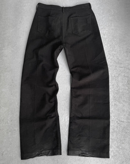 Rick Owens AW24 "PORTERVILLE" Geth Wide Leg Moleskin Denim