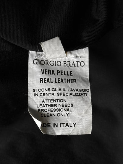 Giorgio Brato Early 00s Sheep Fur Long Coat