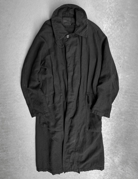 Isamu Katayama “BACKLASH” SS21 Oversized Button-up Linen Coat