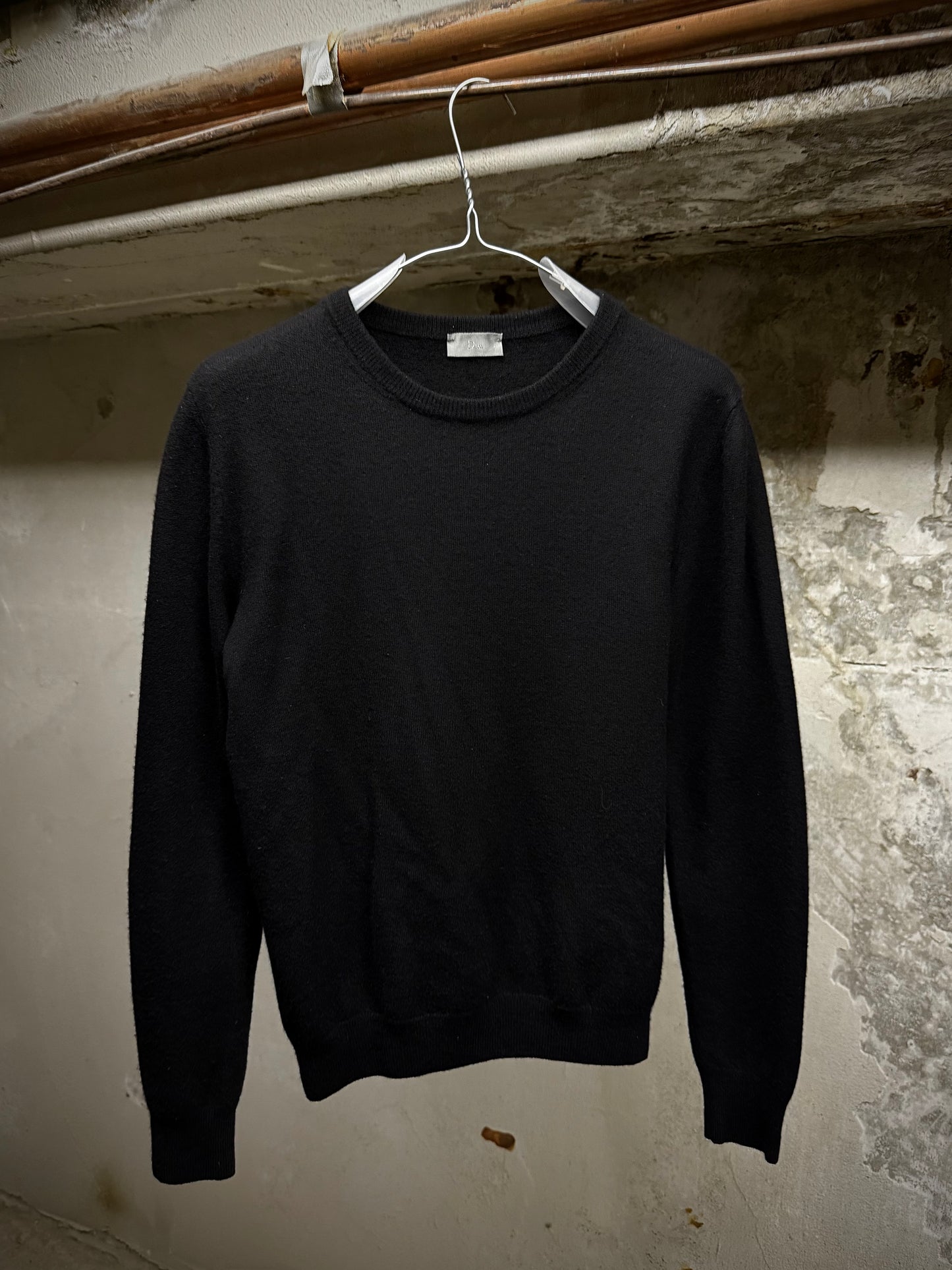 DIOR HOMME AW05-06 “IN THE MORNING” by Hedi Slimane Cashmere Crewneck Sweater | Archive Fashion Toronto