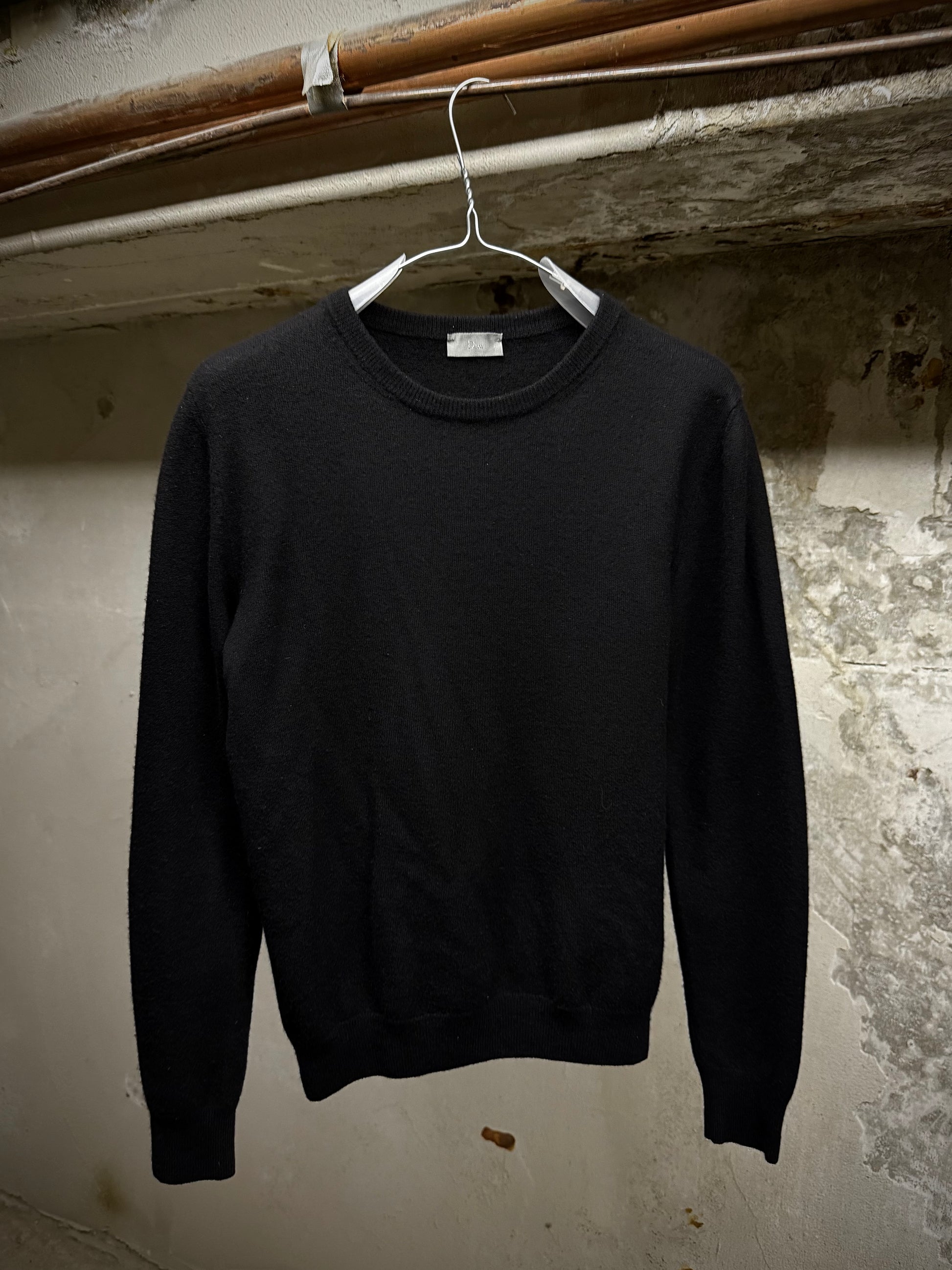 DIOR HOMME AW05-06 “IN THE MORNING” by Hedi Slimane Cashmere Crewneck Sweater | Archive Fashion Toronto