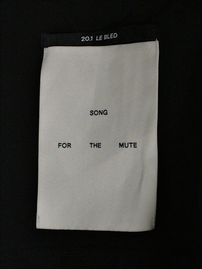SONG FOR THE MUTE SS20 "20.1 LE BLED" Graphic Patch Oversized Chore Jacket