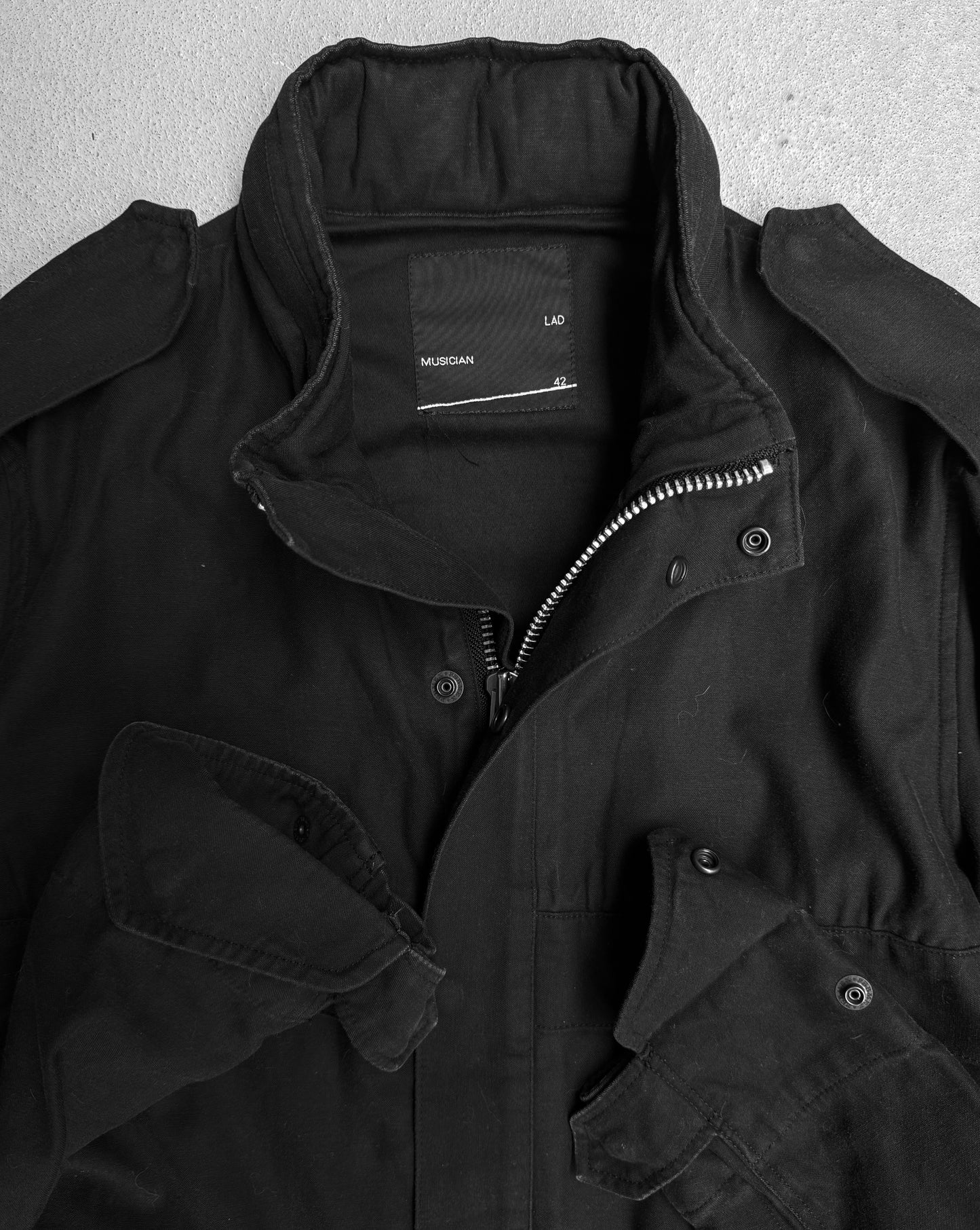 Lad Musician SS07 Concealed Hooded Military Field Jacket
