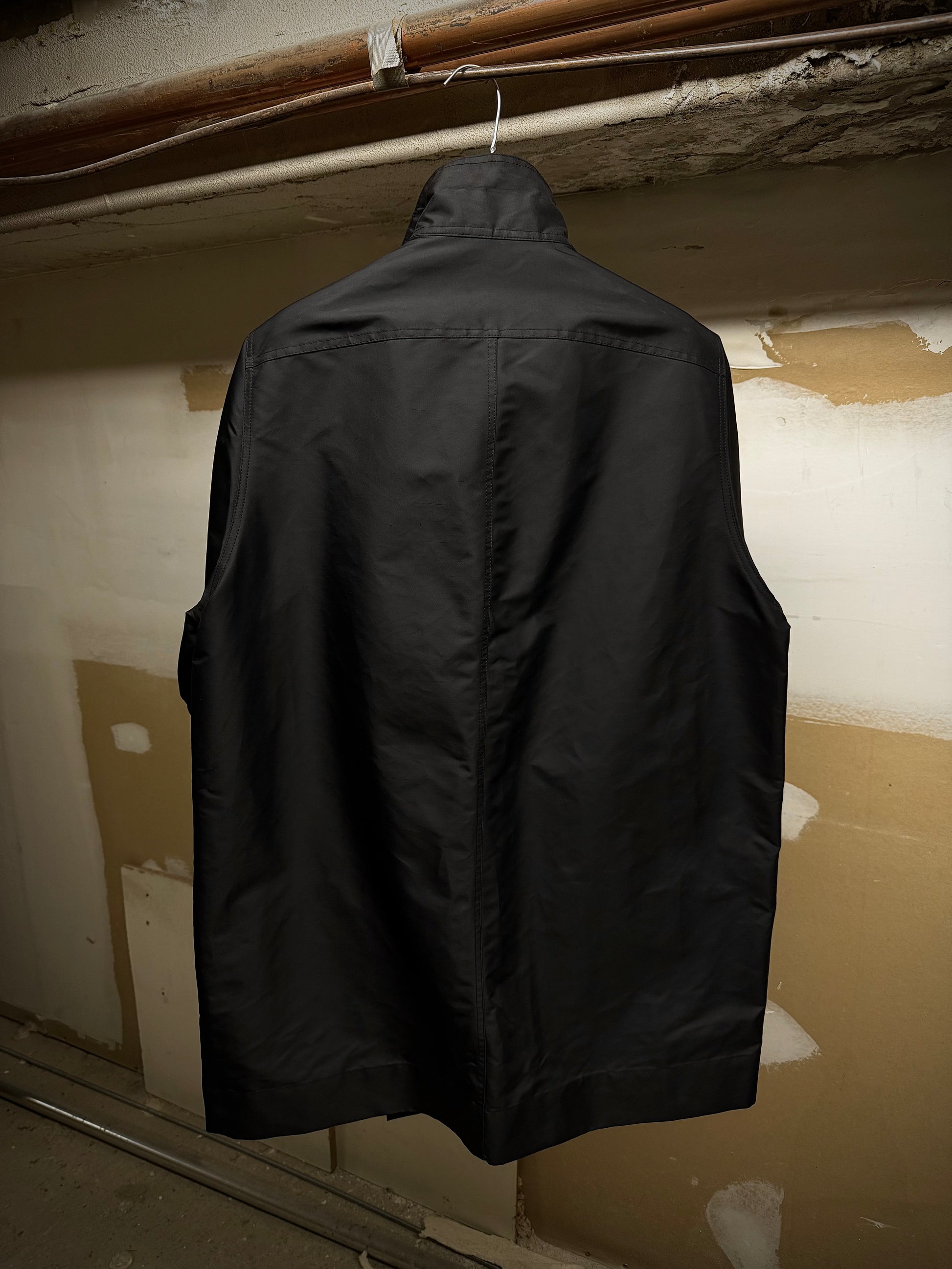 Rick Owens SS18 "DIRT" 'Jumbo Brother' Nylon Jacket detail | DRIEW GARMENTS