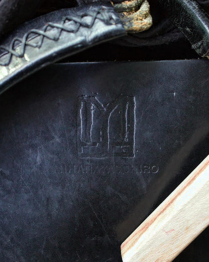 Mihara Yasuhiro Late 90s Vintage Cowhide Leather Satchel Tote Bag
