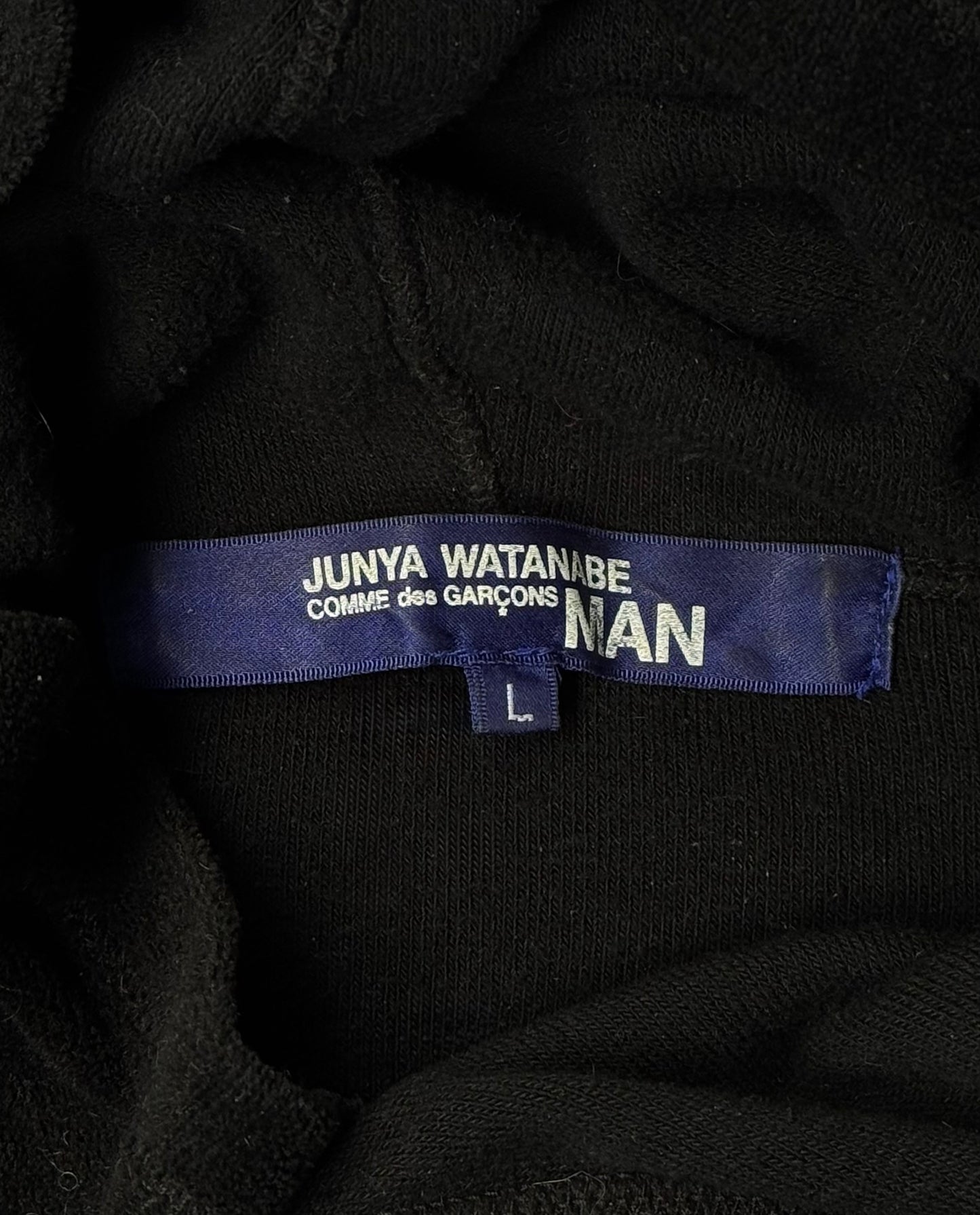 Junya Watanabe MAN AW02 “Hull Middle School Hornets” Logo Velour Hoodie