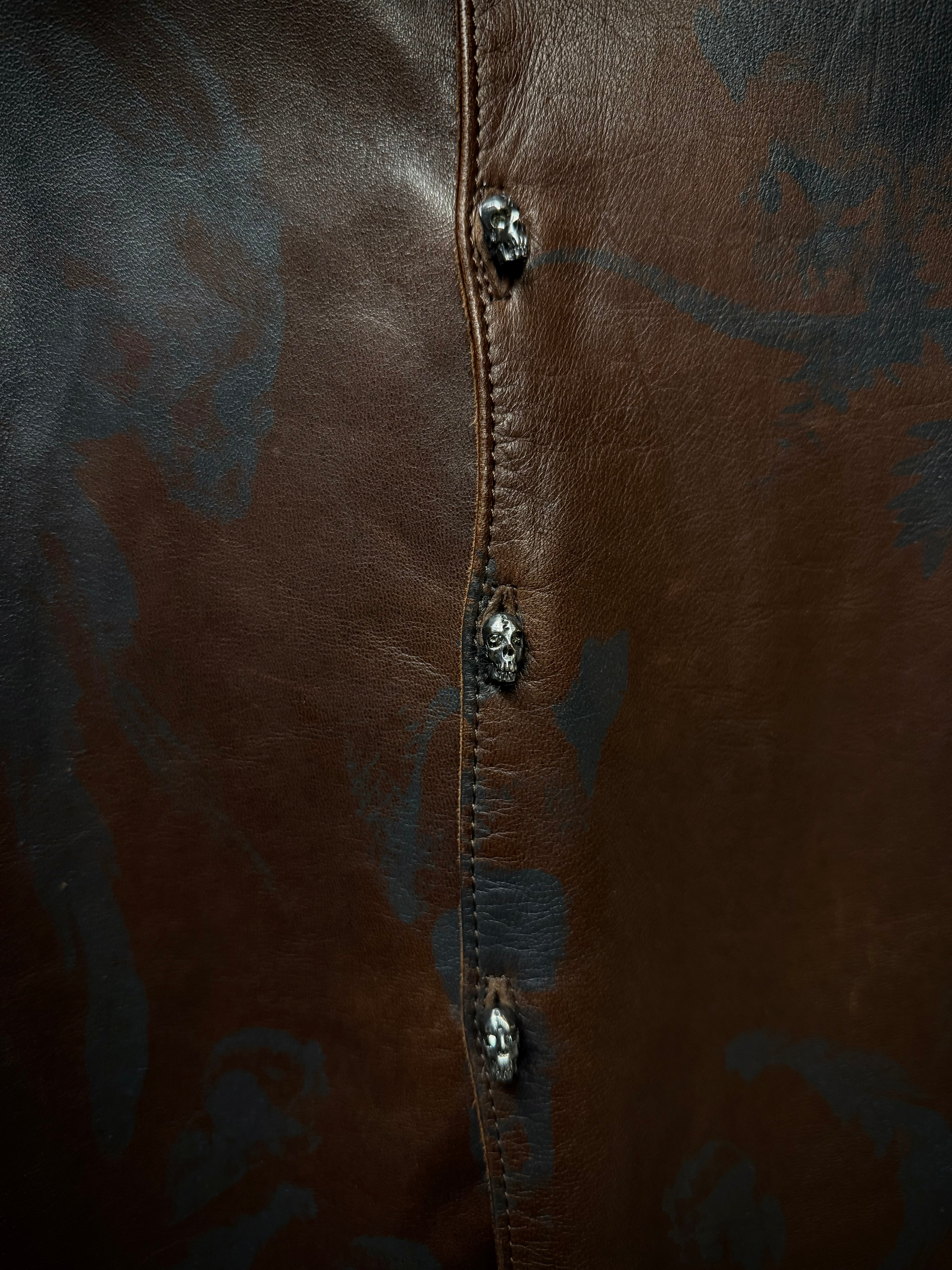IfSixWasNine Horse Leather Foliage Print Shirt | Toronto – DRIEW