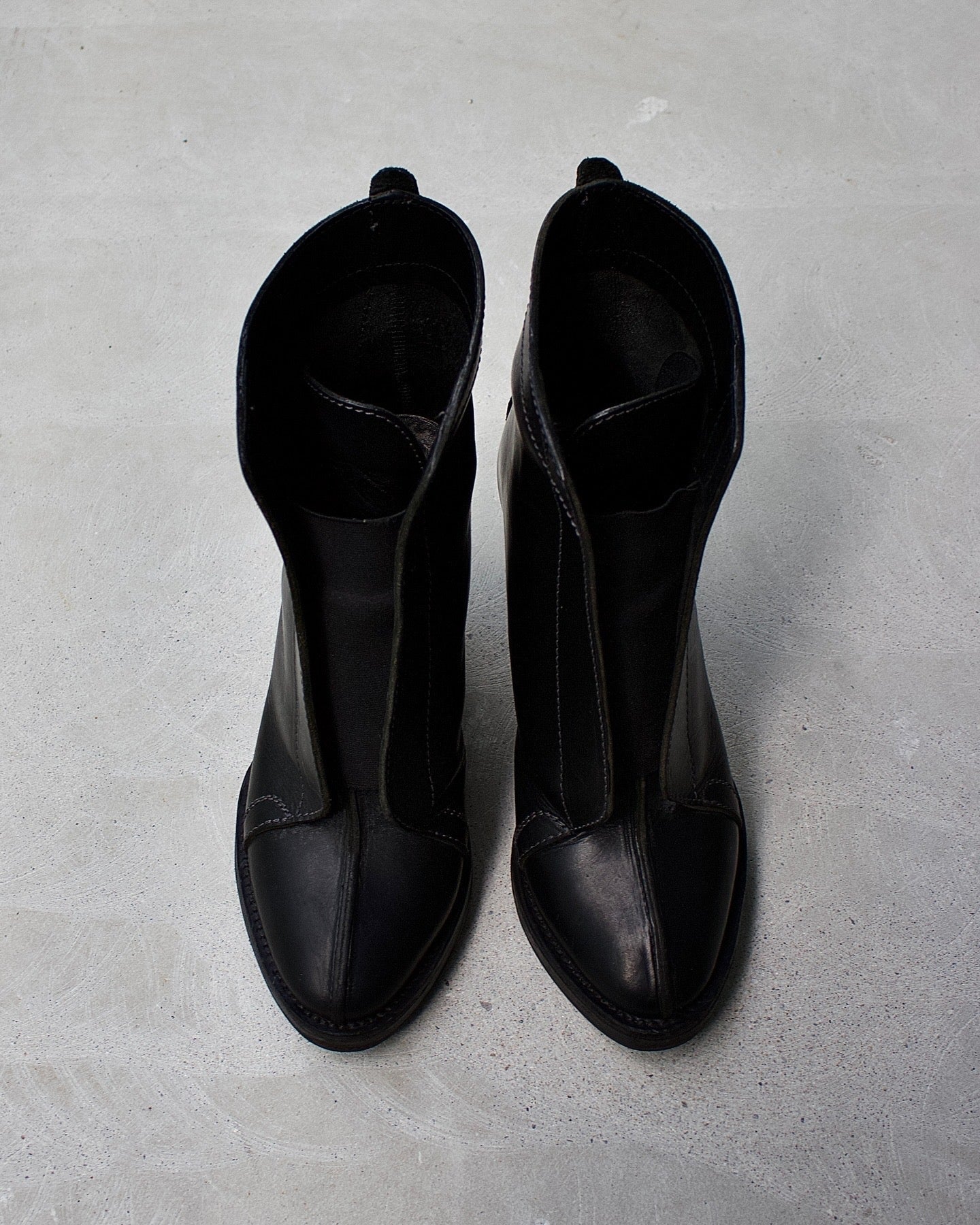 NICOLAS ANDREAS TARALIS Leather Wedge Heels