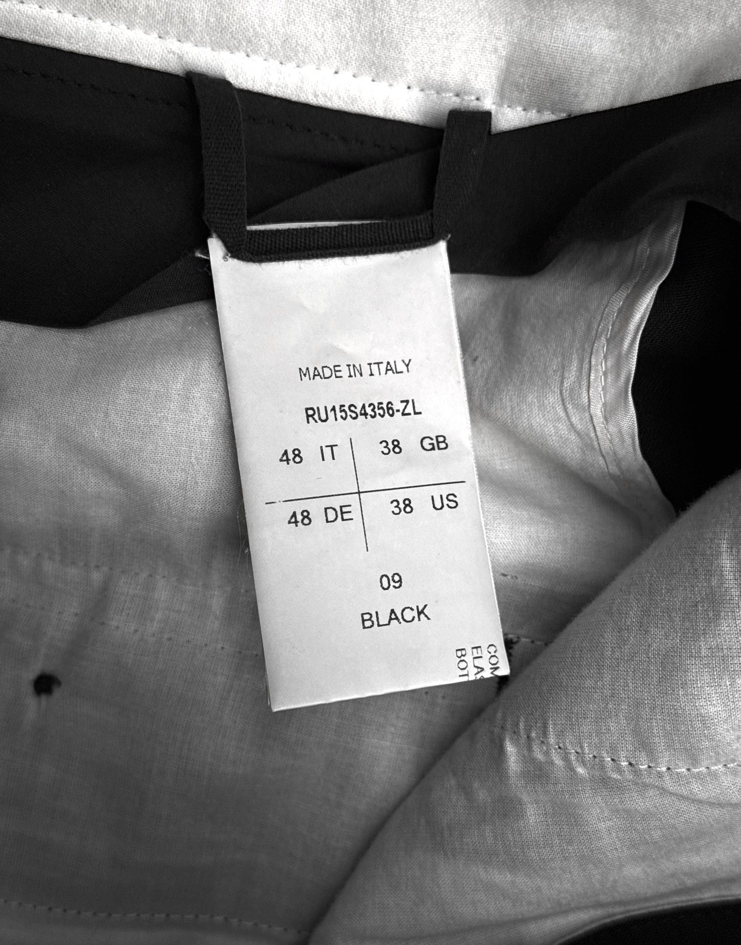 Rick Owens SS15 “FAUN” Tailored Drop-crotch Pod Shorts