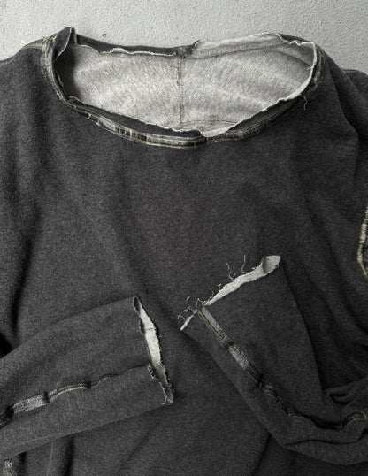 Taichi Murakami Coin Taped Seam Reversible U Long-sleeve Shirt