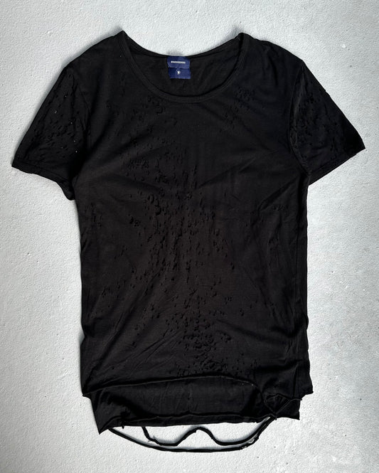 MiharaYasuhiro AW12 Distressed Double-Layer T-shirt