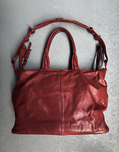 cornelian taurus by daisuke iwanaga ‘Veil Handle’ Horse Leather Bag