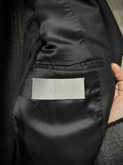 DIOR HOMME by Hedi Slimane SS07 "We Look Good Together" Metallic Two-Button Blazer