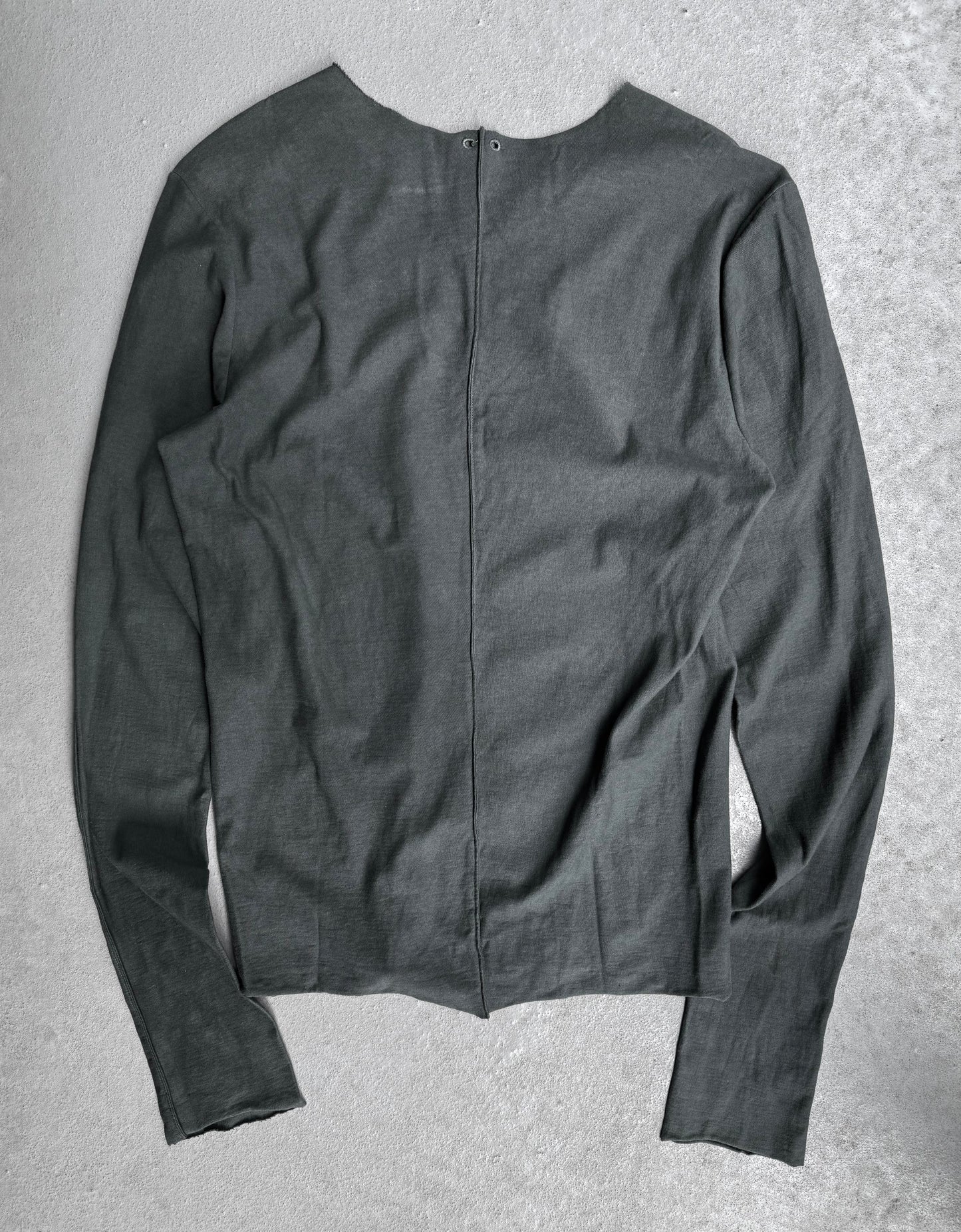 Individual Sentiments AW09-10 Garment-dyed 3D Spiral Cut Long-sleeves