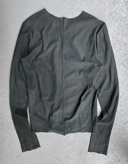 Individual Sentiments AW09-10 Garment-dyed 3D Spiral Cut Long-sleeves